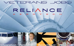 Reliance Aerotech Jobs for Veterans