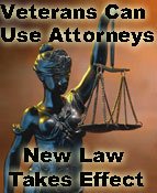 War veterans may now use attorneys