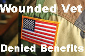 Wounded veteran denied benefits after VA loses his records