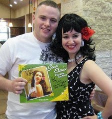 Gina the PinUp for Veterans Girl