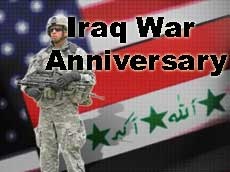 US begins 5 year of Iraq war