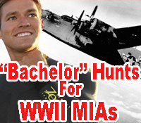 Former &quot;Bachelor&quot; hunts for WWII B-Bomber that went down during the war