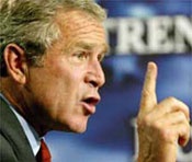 Bush Thanks Military Families, Urges Congress to Pass War Spending Bill 