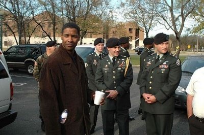 Denzel Washington - Brooks Medical Center - Veterans