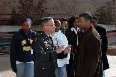 Denzel Washington - Brooks Medical Center - Veterans