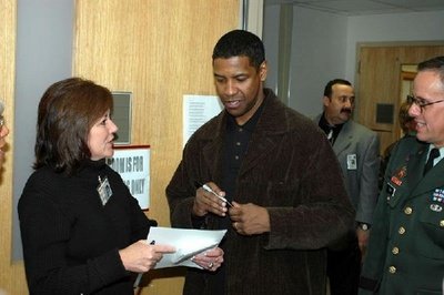 Denzel Washington - Brooks Medical Center - Veterans