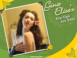 Pin Up for Vets Gina Elise