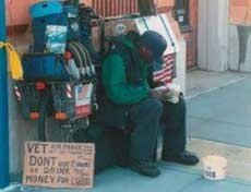Why there are so many homeless veterans