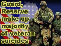Guard, Reserve make up majority of veteran suicides