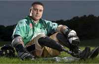 John Fernandez lost his lower legs in Iraq, but he will play in Saturday&rsquo;s Heroes Cup lacrosse game at Madison Square Garden |