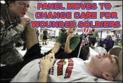 Bush Panel Seeks Overhaul in Care of Wounded GIs