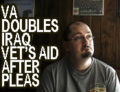 VA Doubles Disability Aid for Iraq War Veteran
