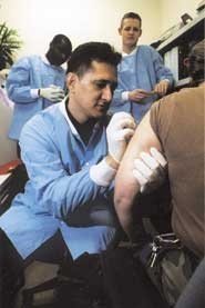 soldier infects his son after smallpox vaccine