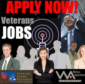 Apply for Jobs at Wireless Applications Consulting - Veterans