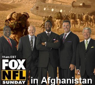nfl fox sunday afghanistan