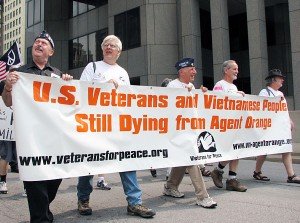 Veterans for Peace Agent Orange Protest