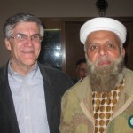 Jeff Gates & Col. Imam (photo G. Duff)