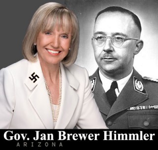Arizona Governor Jan Brewer-Himmler