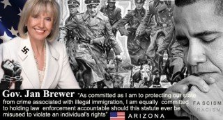 Jan Brewer Nazi Gestapo