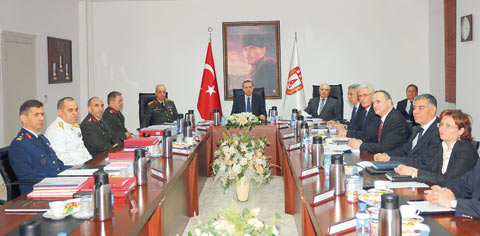 The Defense Industry Implementation Committee convened under the chairmanship of Prime Minister Erdoğan to discuss the issue of military agreements and projects with Israel.