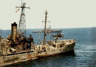 The USS LIBERTY — Crippled American vessel limps back to port following vicious Israeli attack. The USS LIBERTY — Crippled American vessel limps back to port following vicious Israeli attack.