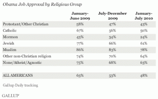 Muslims in Gallup Poll