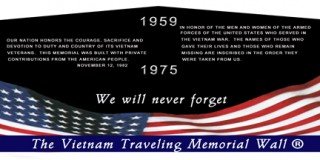 The Vietnam Traveling Memorial Wall 