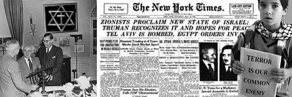 Onward Zionists, Truman Declares Israel 