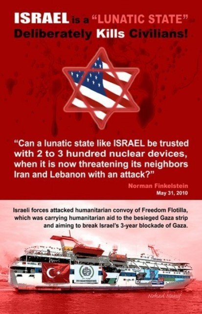Israel lunatic State