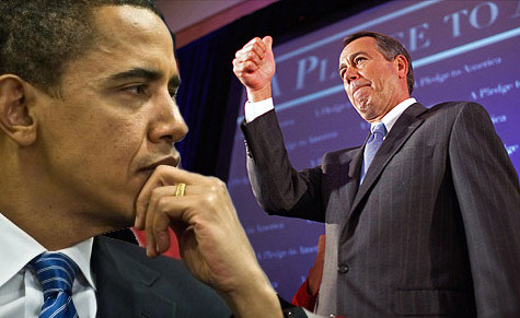 Election 2010 Obama Boehner