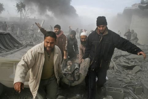 27 December 2008, Israel began its deadly three-week assault on Gaza. (Hatem Omar MaanImages)