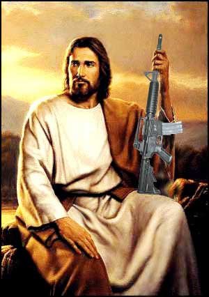 Jesus, the death machine
