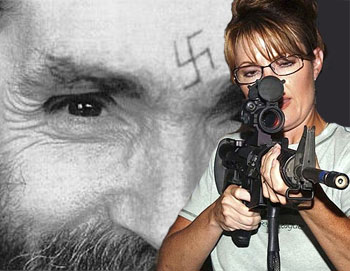 Charles Manson Meets Sarah Palin