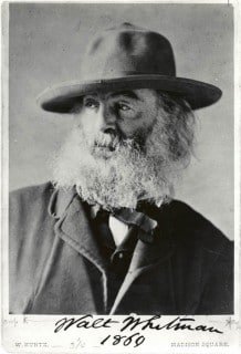 "Walt Whitman - 1869"