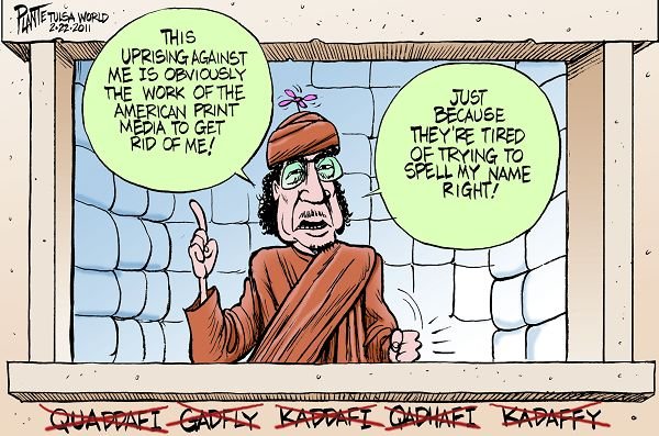Moammar Gadhafi