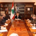 European and British delegation in Lebanon