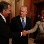 John Boehner, Nancy Pelosi and Bibi Netanyahu on the Hill