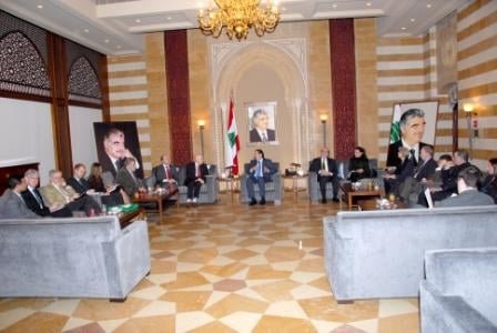 PM Hariri and PM designate Milkati met with delegates