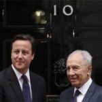 Peres at 10 Downing Stree March 31, 2011