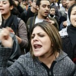 egyptian-protesters women