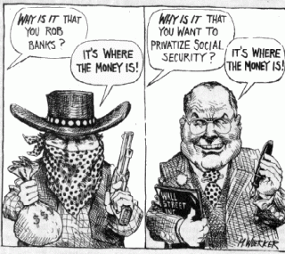 looting social security