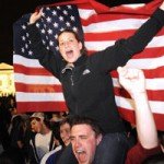 American public celebrate
