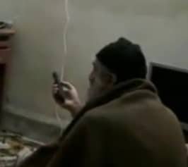 Osama Bin Laden Watching Video
