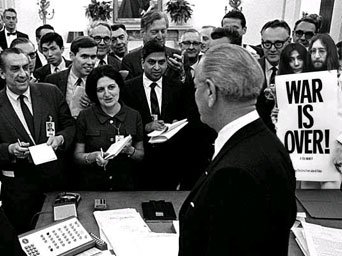 An Evening with Helen Thomas and Flashback to John Lennon and Mordechai Vanunu