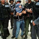 What role do the images of brutalized Palestinian children play in the battle for reality?