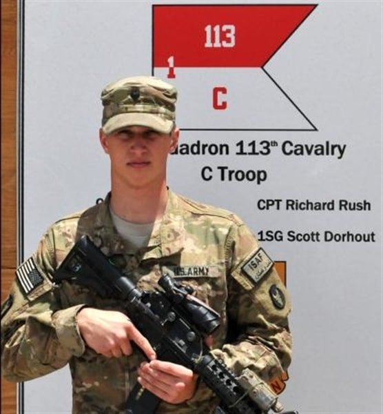 Face of Defense: Soldier Survives Gunshot to Helmet