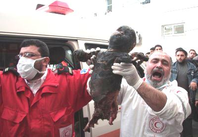 Palestinian child burnt alive by Israel