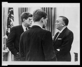 J. Edgar Hoover with Kennedys