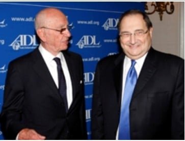 Murdoch and Foxman of the ADL