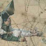 iraq soldier with child